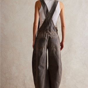 We the Free Good Luck Barrel Overalls